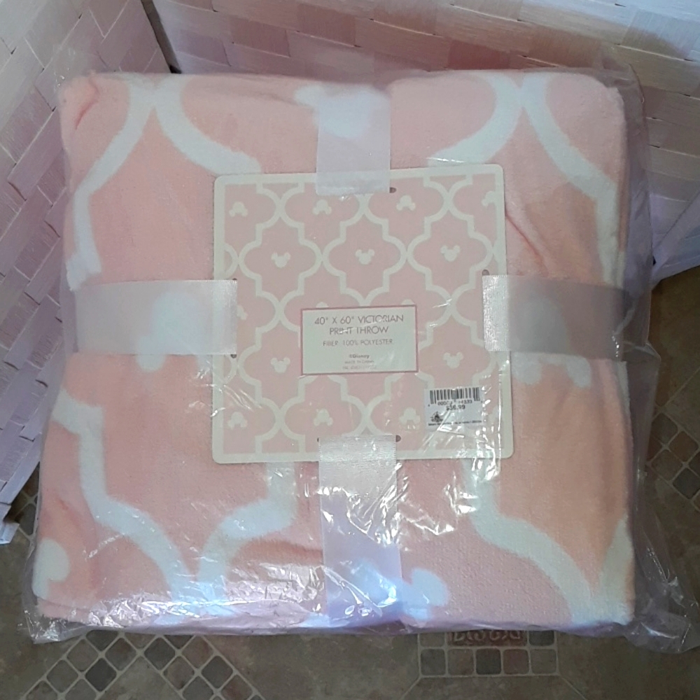 Disney Parks Victorian Print Throw